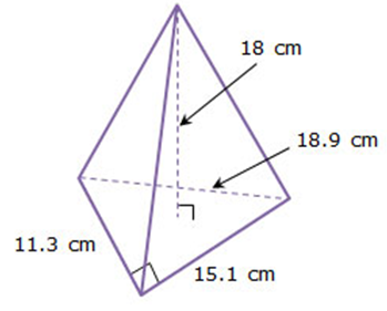 Seventh Grade / Volume of Rectangular Prisms, Triangular ...
 Volume Of A Triangular Pyramid Formula